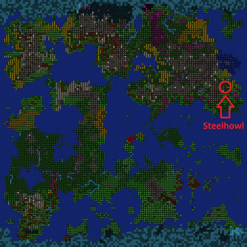 Steelhowl - World Map of Romtar.png