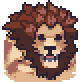 Lion man portrait anim.gif