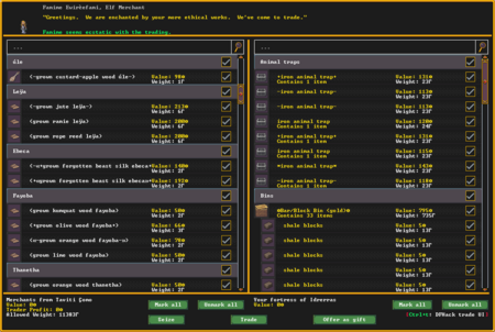 Trading - Dwarf Fortress Wiki