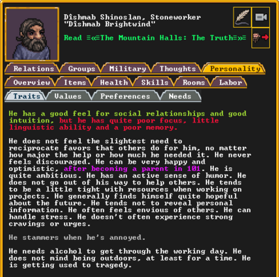 Attribute - Dwarf Fortress Wiki